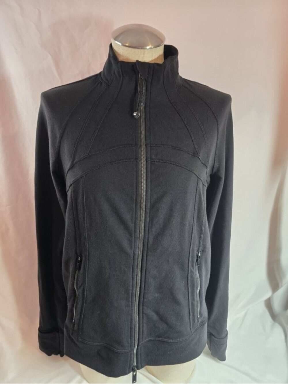 Lululemon Define Track Jacket Luon Black Size 8 Athletic Wear Active